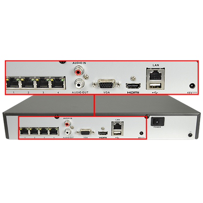 Hikvision DS-7106NI-Q1/4P PoE NVR recorder